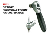 Bit Drive Reversible Stubby Ratchet Handle