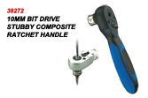 10mm Bit Drive Stubby Composite Ratchet Handle